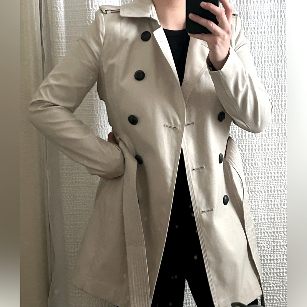 COPY - Belted Trench Coat EXPRESS **LIKE NEW** XS